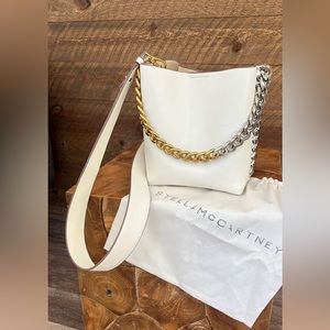 STELLA MCCARTNEY
Alter Mat Two-Tone Chain Bucket small medium  Bag